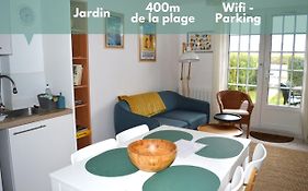 Triplex Avec Jardinet - Wifi - A 400M De La Plage